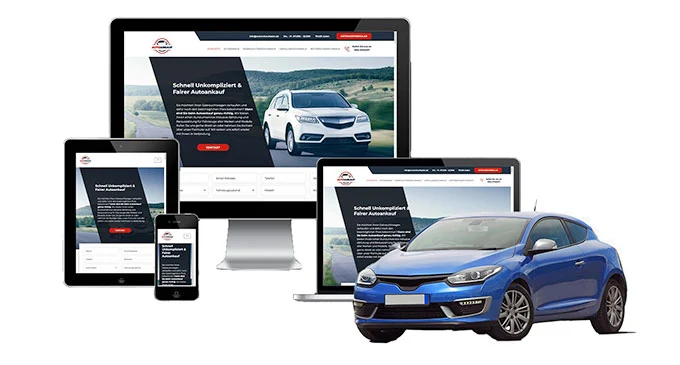 ankauf mobil Ankaufseite mobil – Autoankauf Wittstock/Dosse mit rotem PKW
